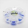 6D Color Lashes, 1000 Premade Volume Fans, Eyelash Extension. Handmade! (D Curl, Blue) view 1