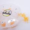 6D Color Lashes, 1000 Premade Volume Fans, Eyelash Extension. Handmade! (C Curl, Orange) view 2