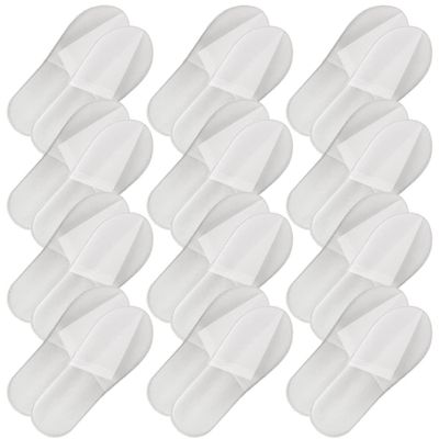 Zerodeko 20pairs Disposable Spa Slippers Non-woven Closed Toe Footwear for Guests at Hotels Spas and Homes for Bridal Parties and Foot Treatments