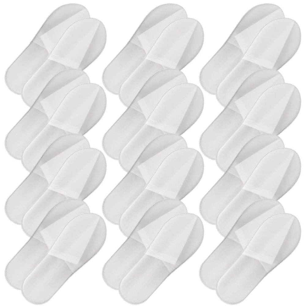 Zerodeko 20pairs Disposable Spa Slippers Non-woven Closed Toe Footwear for Guests at Hotels Spas and Homes for Bridal Parties and Foot Treatments