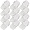 Zerodeko 20pairs Disposable Spa Slippers Non-woven Closed Toe Footwear for Guests at Hotels Spas and Homes for Bridal Parties and Foot Treatments view 1