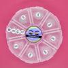 6D Color Lashes, 1000 Premade Volume Fans, Eyelash Extension. Handmade! (C Curl, White) view 2