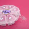6D Color Lashes, 1000 Premade Volume Fans, Eyelash Extension. Handmade! (C Curl, White) view 3