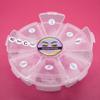 6D Color Lashes, 1000 Premade Volume Fans, Eyelash Extension. Handmade! (C Curl, White) view 4