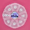 6D Color Lashes, 1000 Premade Volume Fans, Eyelash Extension. Handmade! (D Curl, White) view 1