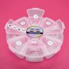 6D Color Lashes, 1000 Premade Volume Fans, Eyelash Extension. Handmade! (D Curl, White) view 2