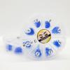 6D Color Lashes, 1000 Premade Volume Fans, Eyelash Extension. Handmade! (C Curl, Blue) view 2