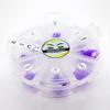 6D Color Lashes, 1000 Premade Volume Fans, Eyelash Extension. Handmade! (C Curl, Violet) view 3