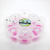 6D Color Lashes, 1000 Premade Volume Fans, Eyelash Extension. Handmade! (D Curl, Pink) view 1