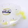 6D Color Lashes, 1000 Premade Volume Fans, Eyelash Extension. Handmade! (D Curl, Yellow) view 1