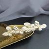 BBRATS Hair Clips for Women Hair Barrette Clips for Girls White Pearl Butterfly Hairclips French Barrette for Girls and Women Hair Accessories. view 2