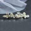 BBRATS Hair Clips for Women Hair Barrette Clips for Girls White Pearl Butterfly Hairclips French Barrette for Girls and Women Hair Accessories. view 3