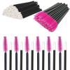 Disposable Lip Wands and Mascara Wands, 100pcs each package total 200pcs Lip Applicators Mascara Makeup Applicator Lip gloss Tool Makeup Make Up Lip Brush Mascara Brush Lipstick Tester Wands Eyelash Brushes view 1