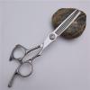 Professional Hair Cutting Shears, 6 Inch Professional Japan 440c Steel Silver Hair Scissors Cutting Barber Haircut Thinning Shears Hairdresser Scissors set (Size : Set) view 2