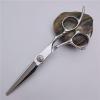 Professional Hair Cutting Shears, 6 Inch Professional Japan 440c Steel Silver Hair Scissors Cutting Barber Haircut Thinning Shears Hairdresser Scissors set (Size : Set) view 3