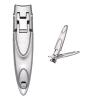 ANGUOEY Ultra-Thin Portable Nail Clippers,Stainless Steel Nail Clippers,Mini Travel Fingernail Clippers Toe Nail Clipper,Prevent Nail Splits and Ingrown Toenails (1pcs) view 1