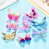 BBRATS 6 Pcs Butterfly Hair Clips Glitter ,Hair Claw Clips , Acrylic Resin Alligator Hair Clip For Women Hair Accessories (BUTTERFLY PATTERN -1) view 4