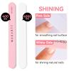 Makartt Nail File and Buffer Set, Pink Basic Prep Kit with Cuticle Clipper, Trimmer, Pusher, Brush, Manicure Care Kit for Natural and Acrylic Nails (7pcs) view 4