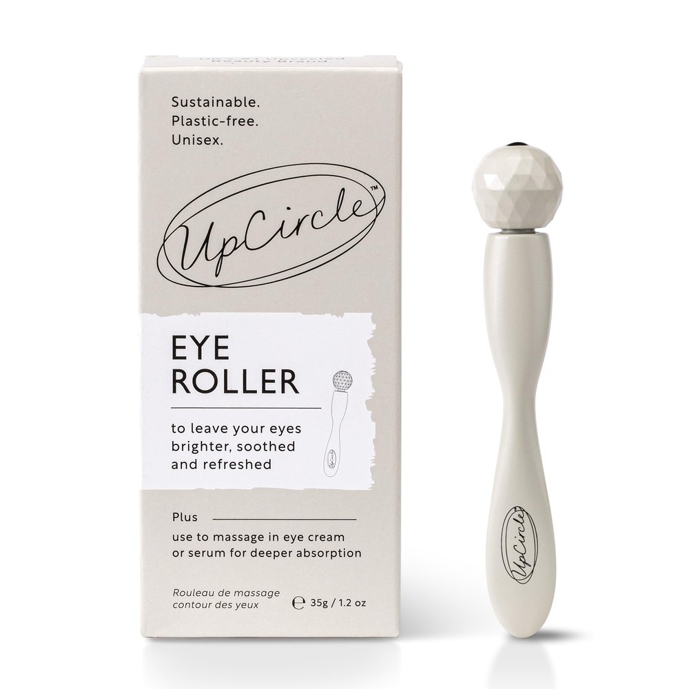 UpCircle Eye Roller 1pc Metal + Plastic-Free For Dark Circles + Puffy Eyes With Cooling Effect to Boost Circulation For Healthy Glow Sustainable + Unisex