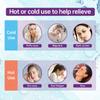 2 PCS Ice Eye Mask Reusable Hot Cold Therapy Gel Bead Eye Mask for Puffiness/Dark Circles/Eye Bags/Dry Eyes/Headaches/Migraines/Stress Relief,Cooling Eye Mask,Ice Pack for Eyes (Purple) view 2