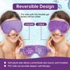 2 PCS Ice Eye Mask Reusable Hot Cold Therapy Gel Bead Eye Mask for Puffiness/Dark Circles/Eye Bags/Dry Eyes/Headaches/Migraines/Stress Relief,Cooling Eye Mask,Ice Pack for Eyes (Purple) view 4