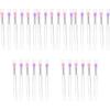 Beaupretty 30pcs Makeup Brush Silicone Lip Mask Applicator Eyeshadow Brush for Daily Professional view 1