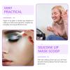 Beaupretty 30pcs Makeup Brush Silicone Lip Mask Applicator Eyeshadow Brush for Daily Professional view 3
