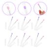 minkissy 18pcs Silicone Eyeshadow Brush Makeup Tool Lip Mask Skincare Makeup Brushes Lip Easy to Carry view 2