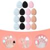 minkissy 15pcs Makeup Puff Portable Breathable Cosmetic Powder Applicators for Foundation Concealer and Eye Makeup Versatile Use for Wet and Dry Applications view 2