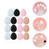 minkissy 15pcs Makeup Puff Portable Breathable Cosmetic Powder Applicators for Foundation Concealer and Eye Makeup Versatile Use for Wet and Dry Applications view 4