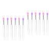 minkissy 12pcs Silicone Lip Brushes Lids Silicone Lip Mask Applicator and Eyeshadow Stick Makeup Tool for Gloss Application for Daily Use view 1