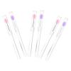 minkissy 12pcs Silicone Lip Brushes Lids Silicone Lip Mask Applicator and Eyeshadow Stick Makeup Tool for Gloss Application for Daily Use view 4