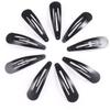 12 Pieces Snap Hair Clips for Women, Hair Barrettes 2 Inch Metal Black Hair Clip for Girls Kids Teens Hair Accessories view 1