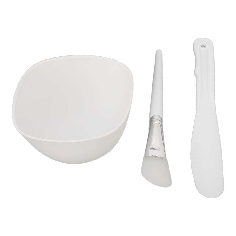 3pcs DIY Mask Tool Set Silicone Mask Bowl Mask Brush Spatula Set DIY Mask Mixing Tool Sets Mask Mixing Bowl Set Mask Bowl, 3pcs DIY Mask Tool Set Silicone Mask Bowl Mask BruDIY Mask Tool Set Mask