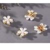 BBRATS 8pcs Mini Pearl Claw Clip, Retro Hair Clips with Daisy Flower, Sweet Artificial Bangs Clips Decorative Hair Accessories for Women Girls view 4