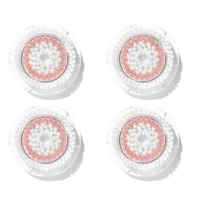 Clarisonic Radiance Facial Cleansing Brush Head Replacement Compatible with Mia 1, Mia 2, Mia Fit, Alpha Fit, Smart Profile Uplift and Alpha Fit X, 4 Count