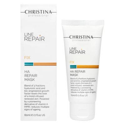 -CHRISTINA- Line Repair HA Repair Mask Hydrating Face Mask for Skin Rejuvenation, Collagen Support, Moisturizing, Dark Spot Removing, & Tone Correction Cream for Women & Men 60ml