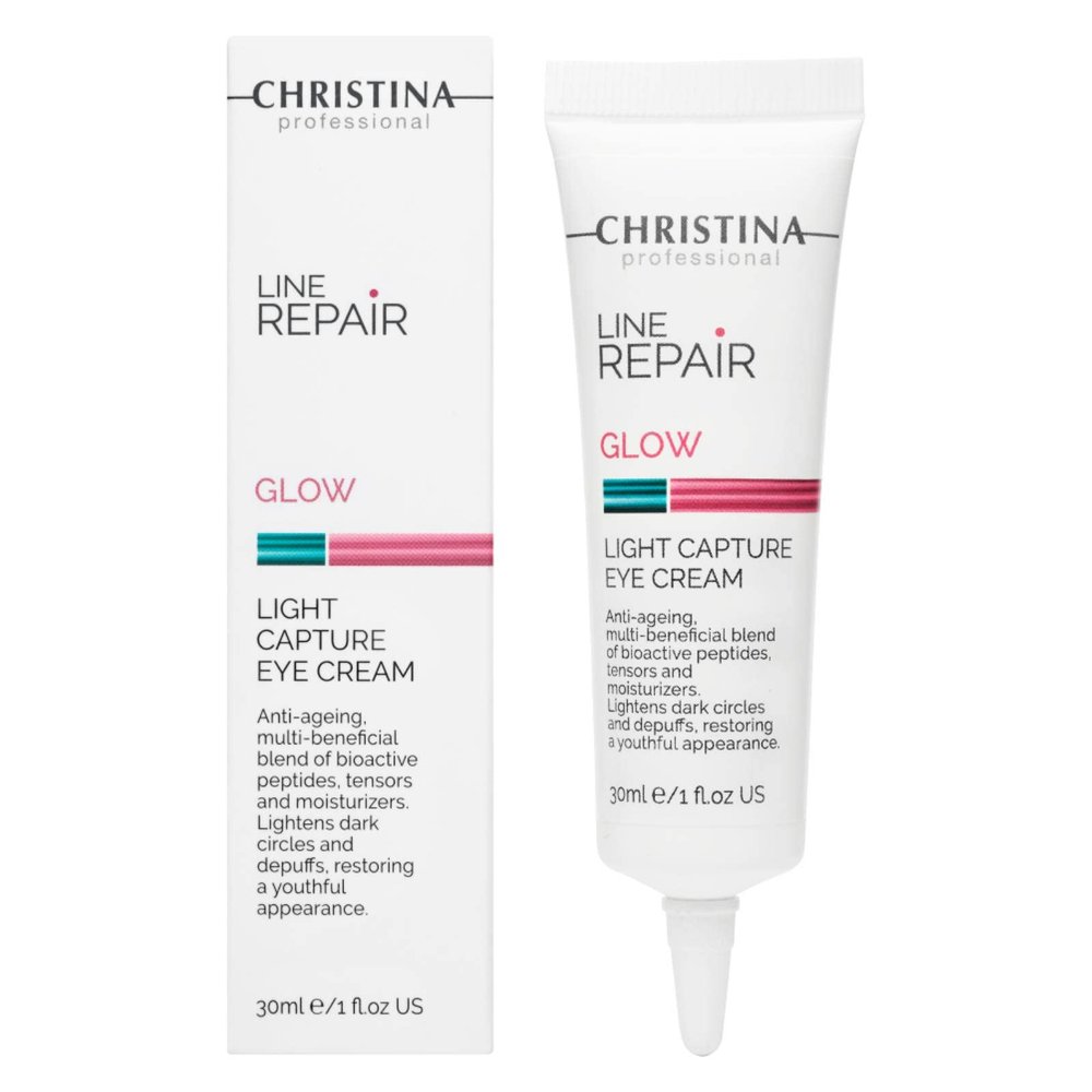 -CHRISTINA- Light Capture Eye Cream - Under Eye Corrector - Puffiness, Wrinkles, Dark Circles and Eyebag Remover - Illuminating Undereye Treatment for Women - Ultimate Repair for Tired Eyes - 30ml