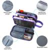 Vipdeal Kids Toiletry Bag for Girls, Travel Toiletry Bag for Little Young Girls Cosmetic Bag Makeup Bag Waterproof Hanging Wash Bag Toddler Toiletries, Mermaid Purple view 3