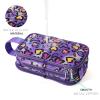 Vipdeal Kids Toiletry Bag for Girls, Travel Toiletry Bag for Little Young Girls Cosmetic Bag Makeup Bag Waterproof Hanging Wash Bag Toddler Toiletries, Leopard Purple view 4