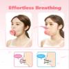Face Exerciser, Yoga for Skin Firming & Anti Wrinkle, Jaw Exerciser, Face Lifting V Shape Double Chin Exerciser, Face Slimmer Mouth Exercise Tool Breathing Exercise Device view 4