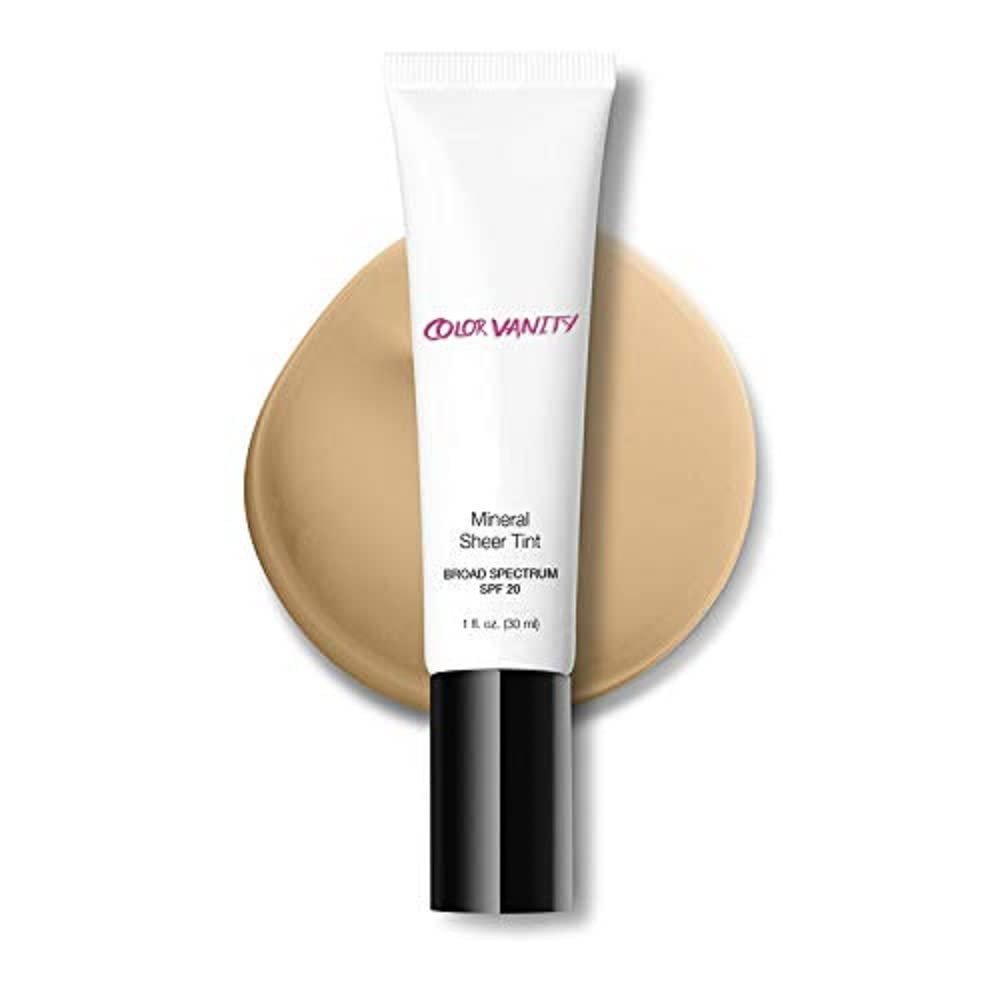 Color Vanity Mineral Sheer Tint Sun Glow Tinted Cream Color Cameo Glow Lightweight