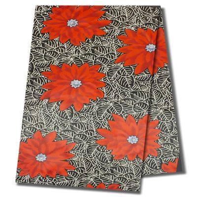 African Wax Fabric Ankara Wax Print 6 Yards Polyester and Cotton Perfect for Casual and Occasional Wear