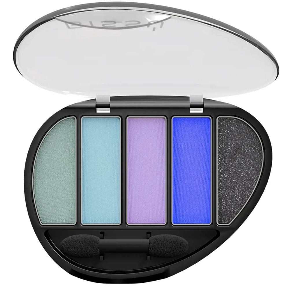 Biss Eyeshadow Pallet (Quinteto) 5 colors with Dual-ended Eyeshadow Applicator (34 Ahora o Nunca)