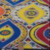 African Wax Fabric Ankara Wax Print 6 Yards 100% Cotton Perfect for Casual and Occasional Wear view 2