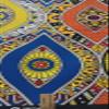 African Wax Fabric Ankara Wax Print 6 Yards 100% Cotton Perfect for Casual and Occasional Wear view 3