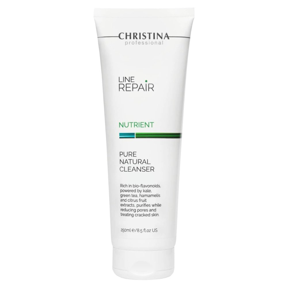 -CHRISTINA- Line Repair - Nutrient Pure Natural Cleanser For All Skin Types 250ml / 8.5 fl.oz