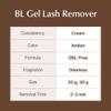 BL Lashes Eyelash Extension Remover, Dissolves Powerful Lash Extensions within 2-3 min, Fast Lash Extension Glue Remover, Low Irritation Cream Remover for Sensitive Skin, Jar Type (20g) view 2