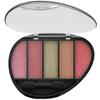 Biss Eyeshadow Pallet (Quinteto) 5 colors with Dual-ended Eyeshadow Applicator (28 Vive Feliz) view 1