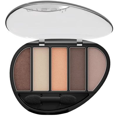 Biss Eyeshadow Pallet (Quinteto) 5 colors with Dual-ended Eyeshadow Applicator (15 Yo Puedo)